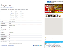 Tablet Screenshot of burgerhub.chalo.pk